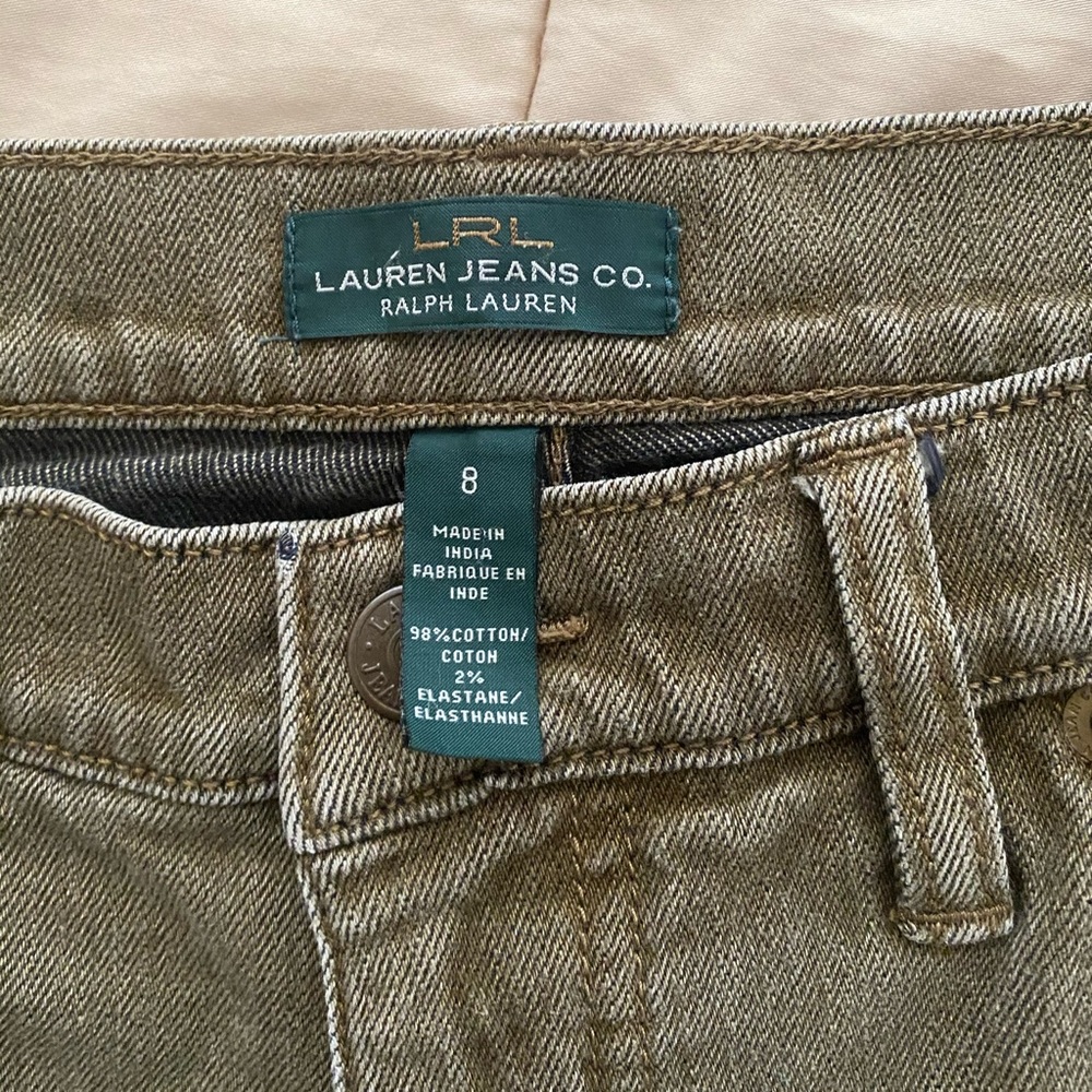 Ralph Lauren dark green jeans